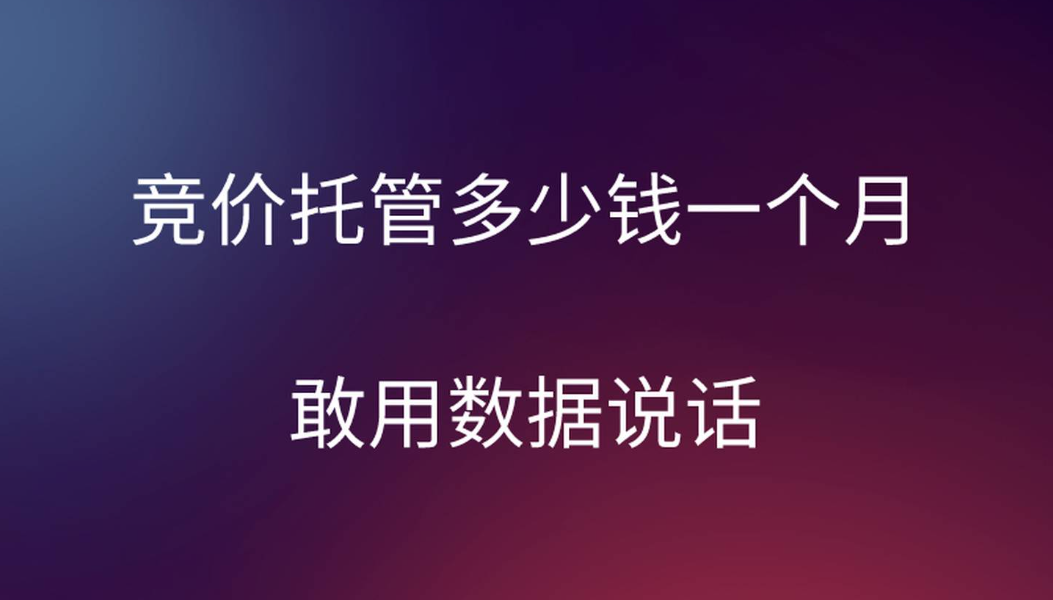 合肥SEM竞价费用/价格/报价，如何选择最合适的托管公司？