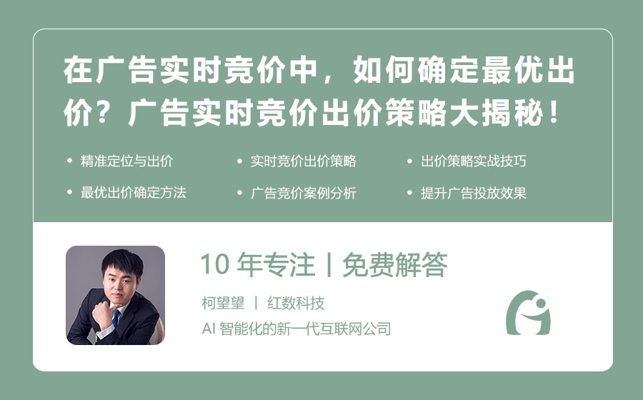 在广告实时竞价中，如何确定最优出价？广告实时竞价出价策略大揭秘！